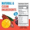 Blue Stripes Cacao Superfruit Gummies - Vegan Chewy Fruity Snack, No Sugar Added 100% Fruit Gummy, 9 Essential Vitamins & Minerals, Natural Tropical Superfood - Mango & Cacao Fruit, 3.2oz view 2