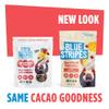 Blue Stripes Cacao Superfruit Gummies - Vegan Chewy Fruity Snack, No Sugar Added 100% Fruit Gummy, 9 Essential Vitamins & Minerals, Natural Tropical Superfood - Mango & Cacao Fruit, 3.2oz view 3