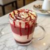 Syruvia Coffee Syrup, Red Velvet Flavored Syrup for Drinks, Lattes, and Desserts  25.4 fl oz, view 4