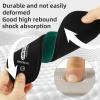 7STROBBS 2 Pairs Memory Foam Insoles for Men,Replacement Cushion Shoe Inserts for Sneaker Work Boots Running Shoes,Shock Absorbing Comfort Inner Soles for Foot Pain Relief,US13 view 2