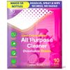 Soluble Care: All Purpose Lemon Scent Cleaning Sheets + Bonus Sample Pack (Multi-Surface Earth-Friendly Solution for Kitchen, Bathroom, Home & Office), 10-Pack view 1