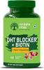 D H T Blocker with Biotin - 120 Tablets - Stinging Nettle Leaf Extract, Hair Vitamins (VIT B2, B3, B6, B9, B12, A, C, D, E) with Iron, Selenium, Zinc and Omega 3 Capsules Supplement, Beta Sitosterol view 1