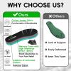 7STROBBS 2 Pairs Memory Foam Insoles for Men,Replacement Cushion Shoe Inserts for Sneaker Work Boots Running Shoes,Shock Absorbing Comfort Inner Soles for Foot Pain Relief,US12 view 4