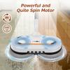 Electric Mop, AlfaBot S2 Cordless Spin Mop for Floor Cleaning, with LED Headlight and Sprayer/400ML Big Tank/60 Mins Runtime, Lightweight Floor Scrubber for Hardwood Floors, Tile, Laminate view 2