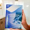 Soluble Care: Dissolvable Toilet Bowl Cleaner Sheets (No Bottles, Easy Clean, Quick-Dissolving, Mess-Free, Septic-Safe Cleaning for Home & Office) - 40 Sheets, Pine Scent view 3