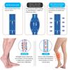 2PAIR Footless Medical Compression Pantyhose (Beige+Beige, L) view 3