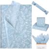 100 Sheets Blue Wildflower Tissue Paper for Gift Wrapping Dusty Blue Floral Printed Tissue Paper for Gift Bags Botanical Decorative Tissue for Wedding Baby Shower DIY Craft view 1