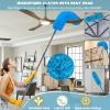 20+ Ft High Reach Ceiling Fan Duster & Cobweb & Corner Brush Duster with 3-13 ft Extension Pole, Microfiber Feather Duster with Washable Head for Ceiling Fan, Furniture, Home Cleaning view 3