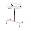Overbed Table Mobile Standing Desk, overbed Table with Wheeled Keyboard Tray Height Adjustable Computer Workstation for Home Office view 1
