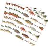 Gone Fishing Birthday Party Decorations 40Pcs Fish Napkins Disposable gone fishing party napkins for Under The Sea Party Decorations,Little Fisherman Decorations,Ofishally One Birthday Decorations view 1