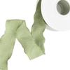 10 Yards Wrinkle Pleated Ribbon Material Bowknot Silk with Bouquet Packaging Ribbon Gift Box Packaging Bag(Matcha Green) view 1