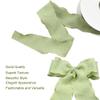 10 Yards Wrinkle Pleated Ribbon Material Bowknot Silk with Bouquet Packaging Ribbon Gift Box Packaging Bag(Matcha Green) view 3