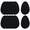 12 Pcs Non Slip Shoe Sole Pads Anti Slip Shoe Bottom Grips Womens Shoes Bottom Pads High Heel Shoe Grips Self Adhesive Shoe Bottom Grip Pads High Heel Shoe Sole Protectors Black view 1