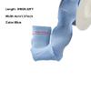 10 Yards Wrinkle Pleated Ribbon Material Bowknot Silk with Bouquet Packaging Ribbon Gift Box Packaging Bag(Blue) view 2