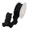 10 Yards Wrinkle Pleated Ribbon Material Bowknot Silk with Bouquet Packaging Ribbon Gift Box Packaging Bag(Black) view 1