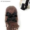 10 Yards Wrinkle Pleated Ribbon Material Bowknot Silk with Bouquet Packaging Ribbon Gift Box Packaging Bag(Black) view 4