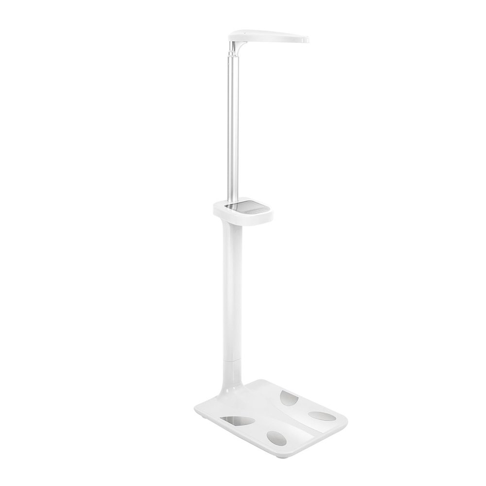 Surneis Scale for Body Weight Digital Scales for Body Weight Standing Scale 11.02-440.92 Lbs Height Measurement for Wall Medical Office, Homes, Clinics, Schools, Clubs, White