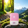 1 Pack First Aid Bag Empty, Empty First Aid Pouch, Mini Portable Medical Bag for Outdoor Camping Hiking Traveling Emergency Bag (Pink - Small) Sports and Outdoors view 2