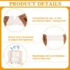 4 Rolls Pre Wrap Athletic Tapes for Hair, Athletic Foam Sports Wrap, Pre Wrap for Hair Soccer, Sports Tape Wrap for Ankles Wrists Hands and Knees, 2.4 Inches x 22 Yards - Beige view 3