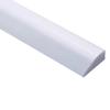 JANJANGUO Rubber Threshold Ramp,Threshold Anti-treading Slope Climbing Silicone Mat, Indoor Threshold Strip, Bathroom Waterproof Waterproof, Free Cutting(1.5cm high,90cm/35.4in) view 1