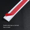 JANJANGUO Rubber Threshold Ramp,Threshold Anti-treading Slope Climbing Silicone Mat, Indoor Threshold Strip, Bathroom Waterproof Waterproof, Free Cutting(1.5cm high,90cm/35.4in) view 3