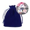 10 Pcs Small Dices Drawstring Bag Velvets Jewelry Bag Tarot Bag Small Candy Bags Handmade Gift Bag view 2