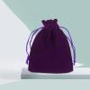 10 Pcs Small Dices Drawstring Bag Velvets Jewelry Bag Tarot Bag Small Candy Bags Handmade Gift Bag view 4