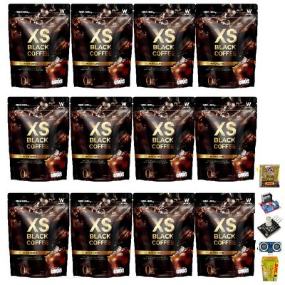 NineLife Basics Good Shape Delicious Mellow XS Black Coffee 10 Sachets/Pack (50g) Arabica Roasted Snack Set 12 No0617897894 By Beautygoodshop [Get Free For You Beauty Gifts], Large