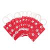 Anneome 12pcs Cute Dog Paw Bag Wrapping Paper Handheld Bags for Dogs Capacity Material for Birthday Parties view 1