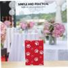 Anneome 12pcs Cute Dog Paw Bag Wrapping Paper Handheld Bags for Dogs Capacity Material for Birthday Parties view 4