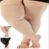 ABSOLUTE SUPPORT 5XL Compression Stockings for Women and Men 20-30mmHg - Plus Size Extra Large Footless Compression Thigh High Sleeve for Post Surgery Recovery, Embolism, Lymphedema - Beige, 5X-Large view 1
