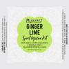 MixCraft Spirit Infusion Kit - Premium Craft Cocktail & Mocktail Mixer< Glass Bottle, Collapsible Funnel, Flavor Pouch & Recipe, Ginger Lime view 2