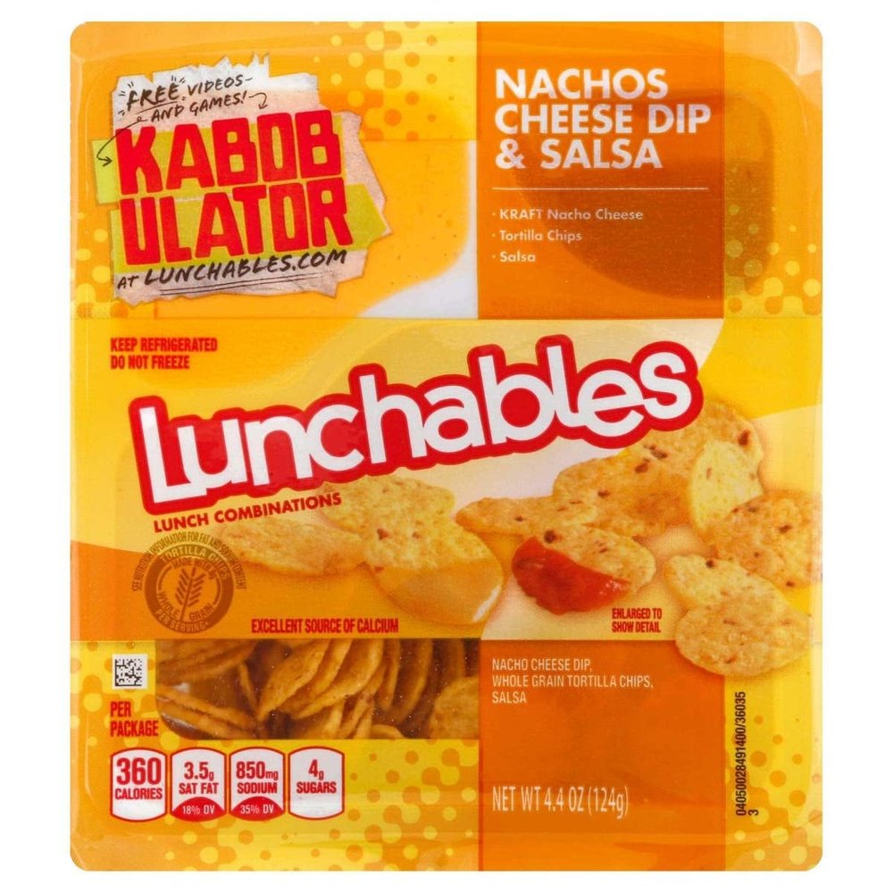 Generic Lunchables Variety Pack, Nachos Cheese Dip & Salsa Snack Kit - 6 Packs