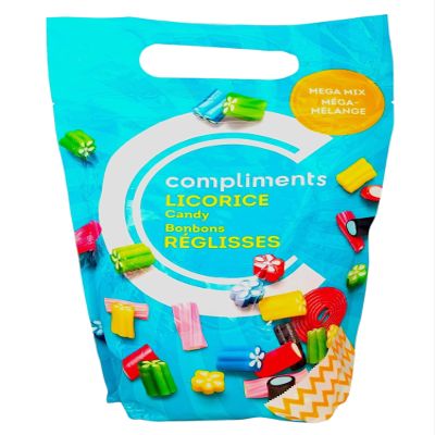 Sobeys Compliments Mega Mix Licorice Candy, 800g/28.2 oz. Bag