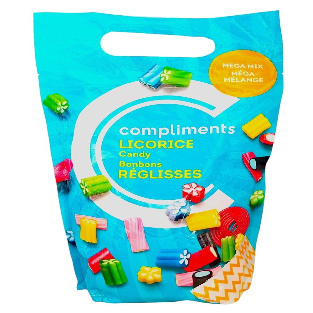 Sobeys Compliments Mega Mix Licorice Candy, 800g/28.2 oz. Bag