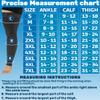 ABSOLUTE SUPPORT 6XL Plus Size Compression Footless Stockings 20-30mmHg - Extra Large Unisex Opaque Compression Support Sleeve for Pregnancy, Diabetic, Sclerotherapy, Arthritis - Black, 6X-Large view 3