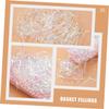 FRCOLOR 3pcs Rainbow Colored Shredded Tissue Paper Filler for Boxes Baskets Party Supplies Decoration Pack view 2