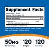 Nutricost Peppermint Oil Softgels (120 SFG) (50 MG) - Gluten Free, Third Party Tested and GMO Free view 2