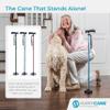 HurryCane HCANE-PB-C2 Freedom Edition Foldable Walking Cane with T Handle, Pastel Blue view 3