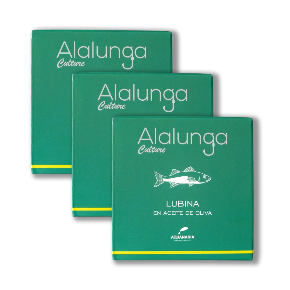 Artesanos Alalunga Seabass in Olive Oil | 3 x 138g Tin