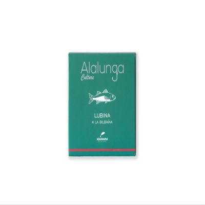 Artesanos Alalunga Seabass Bilbao Style, Garlic and Cayenne | 1 x 138g Tin