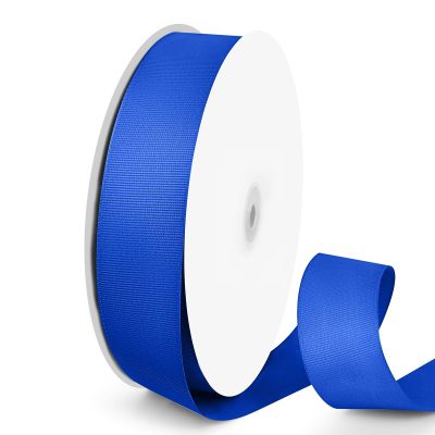 VISPAD 100 Yards 1.5 inch Grosgrain Ribbon, Solid Color Fabric Ribbon Perfect for Gift Wrapping, Wedding, Handmade Bows, Floral Bouquets and Party Decoration(Royal Blue)