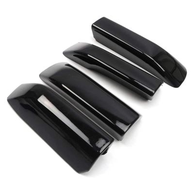 WALYAODM Fit for Toyota 4Runner 2010-2018 Car Luggage Roof Rails Rack Leg Cover End Cap Cover Shell Accessories,Black