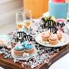 12Pcs Virgo cake topper, Big Virgo Energy/Virgo Season Cake Decor, 12 constellation Virgo August September Birthday Cupcake Decoration, Horoscope Astrology Birthday Party Supplies, Black Glitter view 3