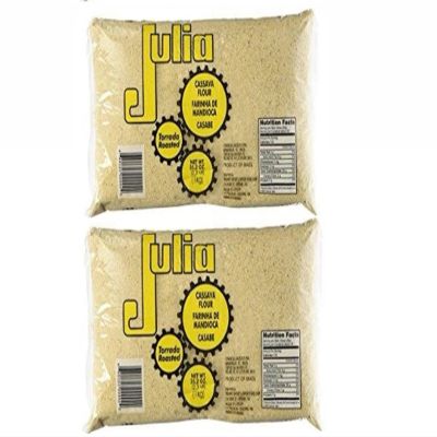Farinha de Mandioca Brasileira Torrada Julia 1kg | Pack of 2x1Kg