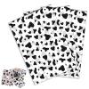 50 Sheets Cow Print Tissue Paper, 14 x 20 inch Gift Wrapping Paper, Cow Print Wrapping Paper for Gift Bags, Black and White Spots Print Tissue Paper for Cow Party Gift Packing DIY Decoration view 1