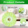 3 Pack Mop Head Replacement Compatible with Libman All-in-One Spin Mop, Microfiber Spin Mop Replacement Head, Easy to Replace, Machine Washable view 4