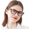 OCCI CHIARI 2.75 Cat Eye Reading Glasses Wide Frame Readers Women Vision Eye Glasses(Gray 1.0 1.25 1.5 1.75 2.0 2.25 2.5 2.75 3.0 3.5 4.0 5.0 6.0) view 1