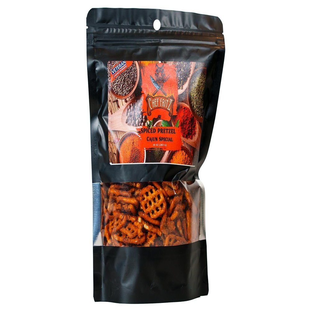Chef Fritz Spiced Pretzels: Cajun Special