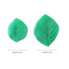 100pcs Edible Leaves, Edible Leaves for Cupcake Toppers Rice Paper, Edible Wafer Paper Leaf Cake Decoration for Summer Theme Wedding Birthday Baby Shower Party view 3